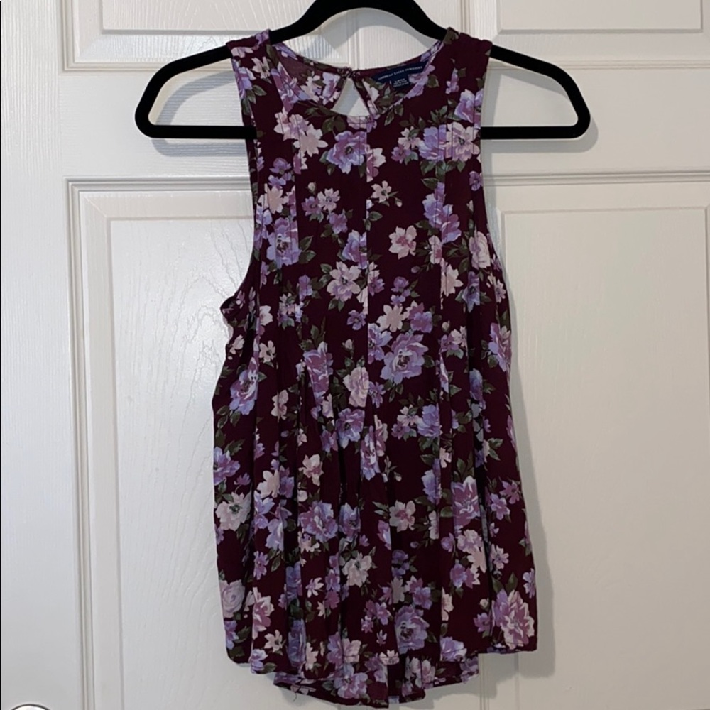 American Eagle Open Back Top